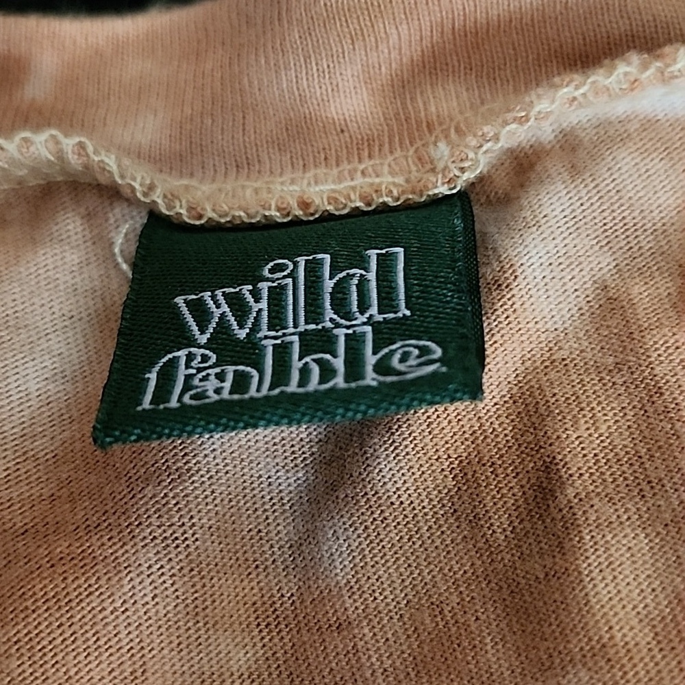 Wild Fable SM Peach/Pink/White Tie Dyed T-shirt - Picture 2 of 11